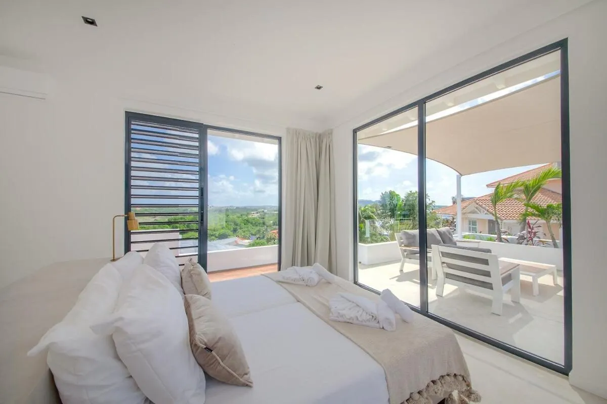New Tropical Villa I Seaview I 5 Min To Beach I 4Br Willemstad