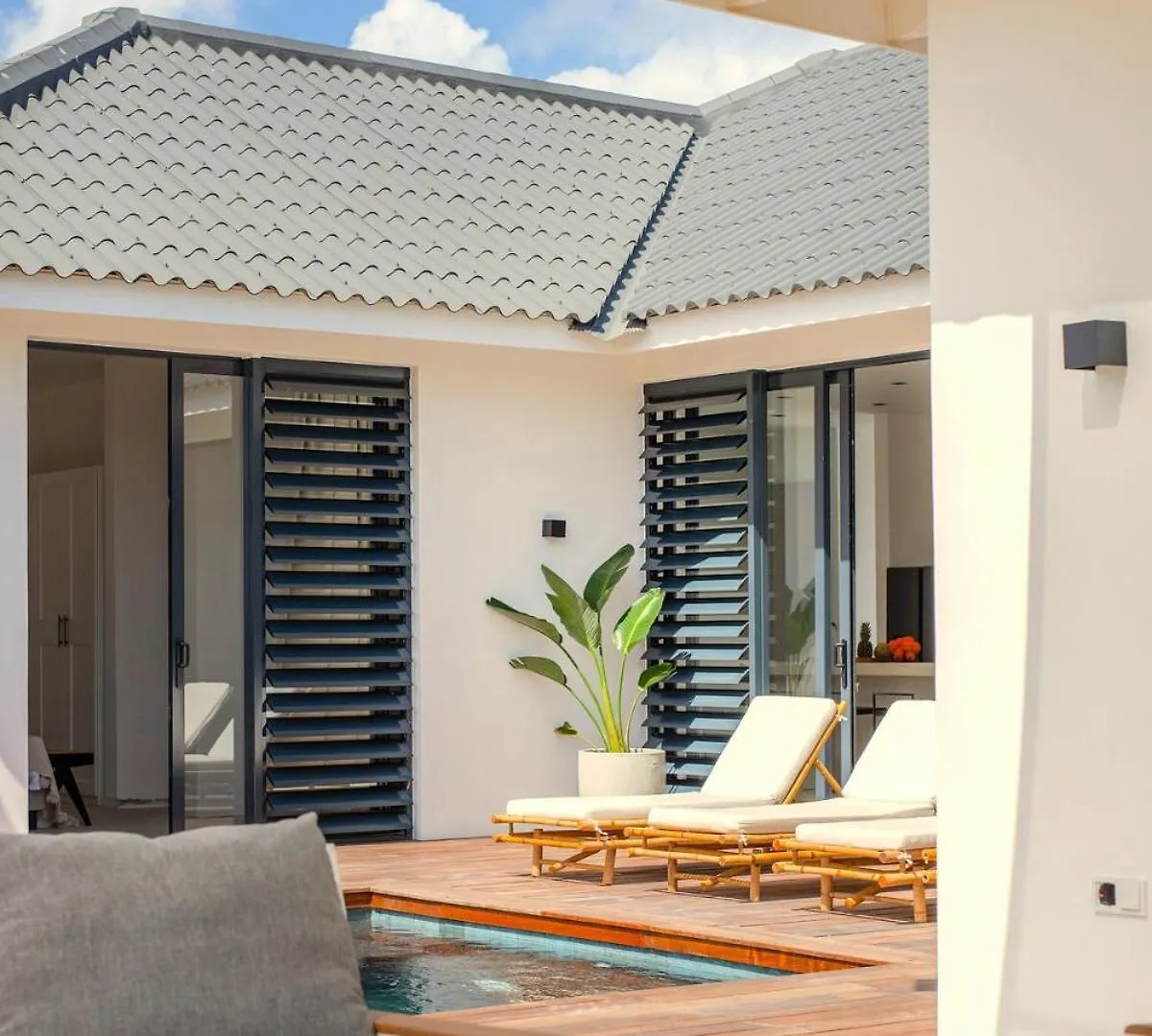 New Tropical Villa I Seaview I 5 Min To Beach I 4Br Willemstad