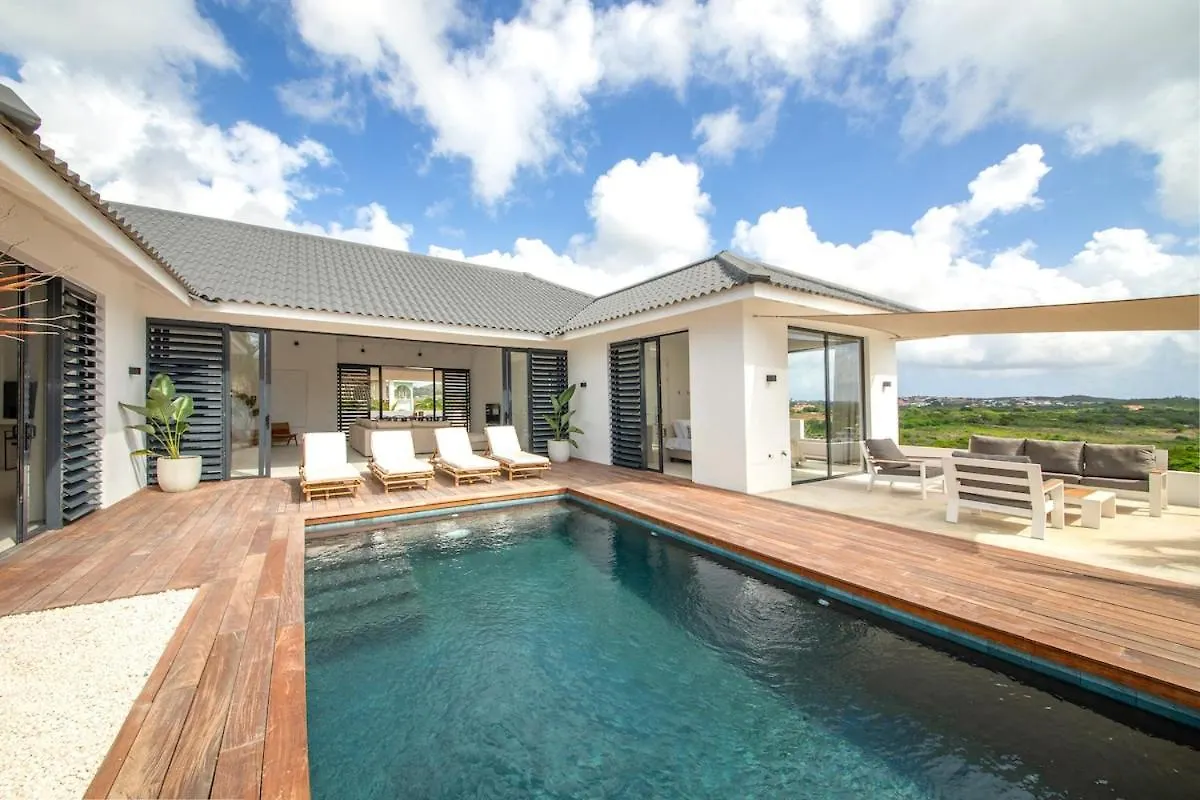 New Tropical Villa I Seaview I 5 Min To Beach I 4Br Willemstad